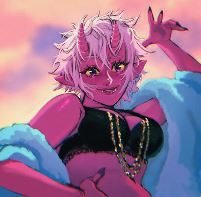 Half body + simple background