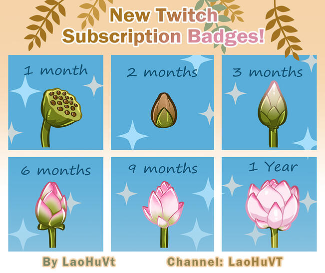 LaoHu - Sub badges - Full render